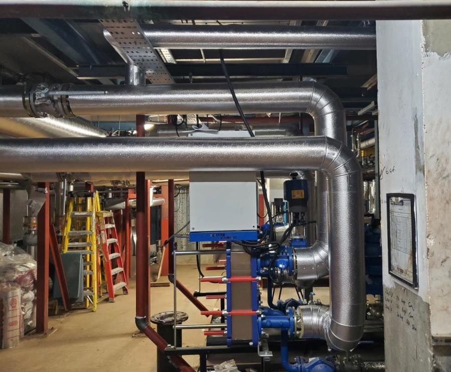 St Georges Hospital plant room upgrade